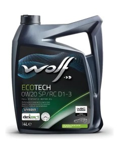 Ac065 0w20 Motores Nafteros Api Sn-rc Ecotech Sintetico