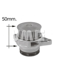 Ba001 Bomba De Agua Vw Fox Suran Gol Trend 1.6 8v Gol 1.0 Polo Trend Golf 12/... 1.6 8v Ktd002